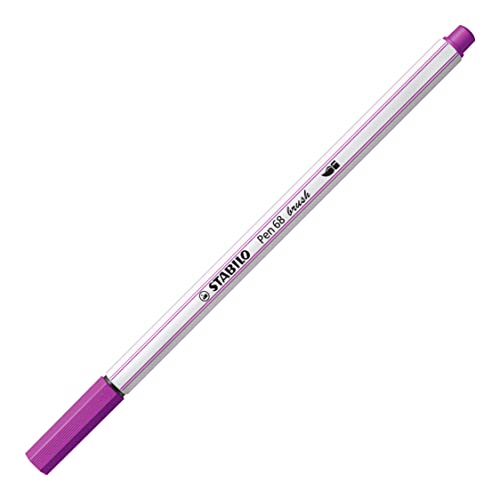 Stabilo Pen 68 Brush Rotulador Medio Púrpura 1 Pieza(S)