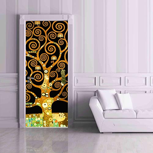 Adesivi Per Porte In Pvc Premium, Door Cover Cabina, Applicazione Facile E Senza Bolle, Rivestimenti Per Porte Da Interno 83 X 210 Rifilabili