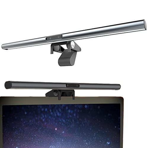 Xinbaohong Screenbar E-Reading Led Computer Monitor Luce Task Lamp, Luci Da Gioco, Lampada Da Ufficio Usb Con Retroilluminazione, Luminosità Regolabil
