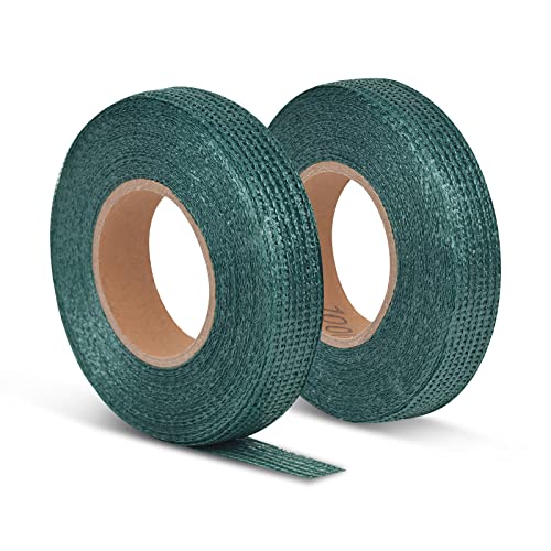 Wangcang Confezione Da 2 Nastro Per Fissare L'Albero 3 Cm X 50 M Rotolo Di Legami Per Alberi Nastro Per Piante In Polietilene Cordone Per Piante Per G