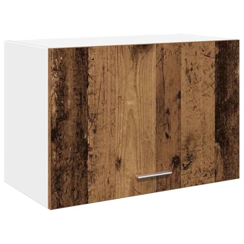 Vidaxl Mobile Pensile Legno Antico 60X31X40 Cm In Legno Multistrato, Armadio Da Cucina, Armadio, Armadio A Muro, Armadio Di Stoccaggio, Pensile
