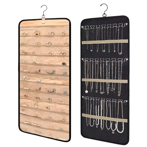 Tkxjry Porta Gioielli Da Appendere, Porta Collane Da Appendere, Earring Organizer, Jewelry Storage Display Stand, Organizzatore Di Gioielli Da Appende