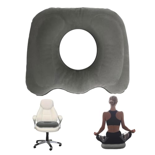 Cuscino Sedile Emorroidi,Cuscino Ortopedico Gonfiabile,Cuscino Emorroidi,Cuscino Emorroidi Gonfiabile,Adatto Per Sedie Da Ufficio, Sedie A Rotelle, Em