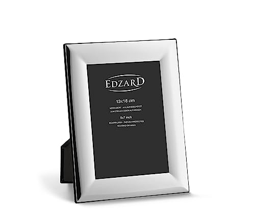 Edzard Cornice Per Foto Gela, Placcata In Argento Pregiato, Antiossidante, Per Foto 13 X 18 Cm