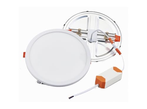 Monkey Ladder Downlight Dimmerabile Da Incasso Da 175 Mm, 15 W, Luce Bianca Da 4000 K, Con Taglio Regolabile. Ideale Per Un'Illuminazione Efficiente E
