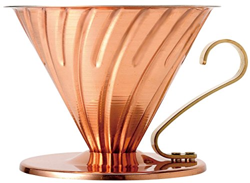 Hario V60 - Gocciolatore In Rame, 1 Unita'