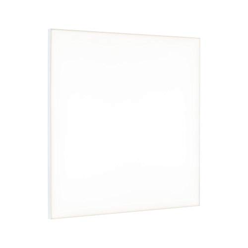 Pauleen Paulmann 79822 Led Velora Angolare Incl. 1 Lampada Dimmerabile Da 34W Bianco Opaco Pannello Luminoso Luce Da Soffitto 3000K 34 W, Chrome Matt,