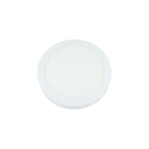 Plafoniera Led Rotonda Bianca. 18 W. Superfície
