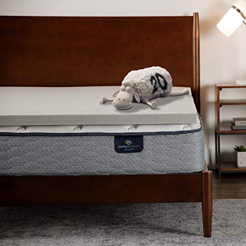 Serta Coprimaterasso In Memory Foam Infuso Di Grafite, King Size