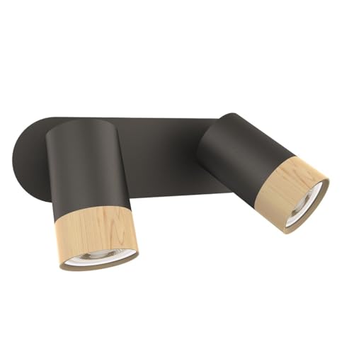 Watiowave Faretto Nero 2Xgu10 Stoke