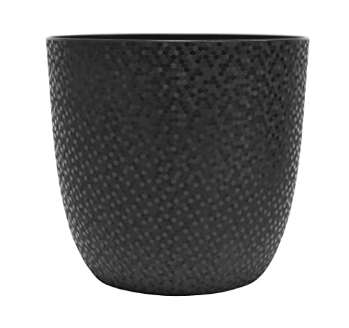 Eda - Coprivaso Opale Ø 18,5 Cm - Nero