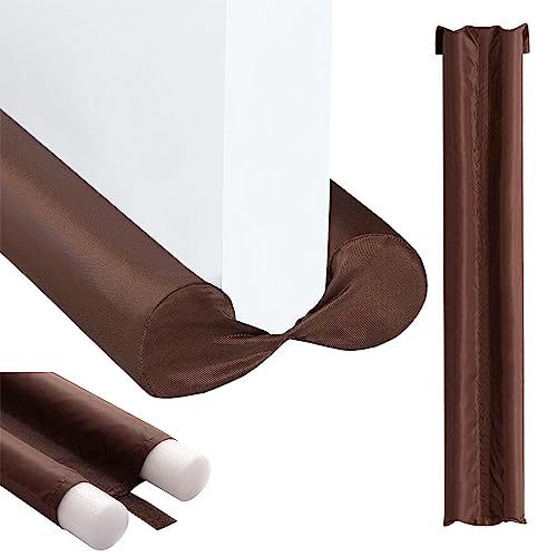 Parence.- Isolamento Freddo Boudin Per Porte E Finestre/Isolamento Marrone Per Porte E Finestre Contro Correnti D'Aria E Rumore - 85Cm