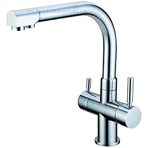Rubinetto 3 Vie Per Depuratore Acqua Colore Cromato