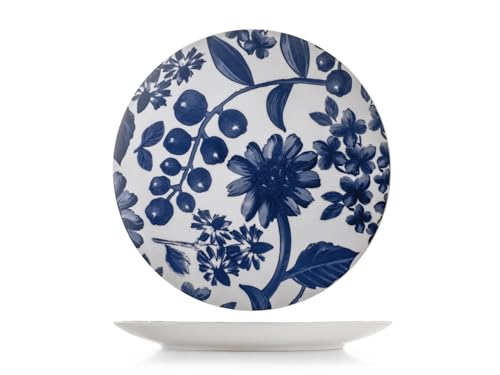 H&H Set 6 Piatti Piani Grandiflora Cm 27