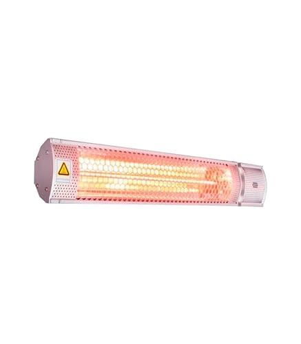 Stufa Esterna 2000 W Con Telecomando, Riscaldamento Rapido Ed Efficiente, Ideale Per Terrazze E Giardini In Climi Freddi.