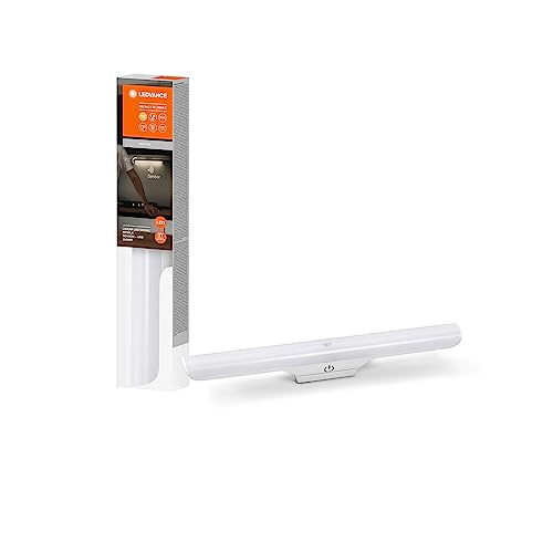 Ledvance Led Lineare Girevole Unterschranklucht, 4W, 325Lm, Luce Bianca Calda, Sensore Di Movimento E Luce Diurna, Dimmerabile, Durata Lunga, Classe P