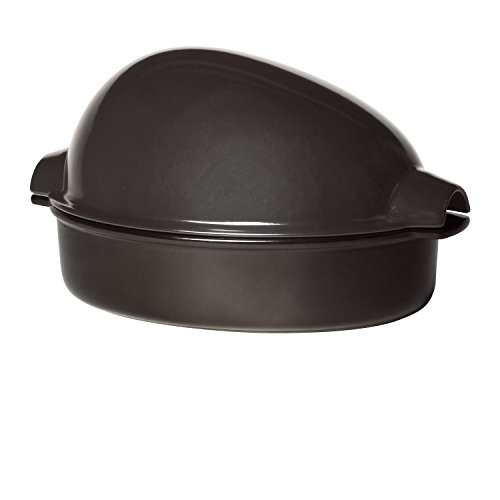 Emile Henry Eh349542 Rostiera In Ceramica, Ceramica, Carboncino, X-Large