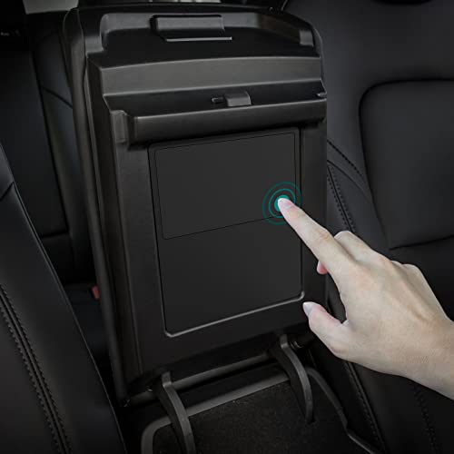 Taptes Organizer Per Console Centrale Tesla Model 3 Model Y, Scatola Portaoggetti Nascosta Per Accessori Tesla Model 3 Model Y
