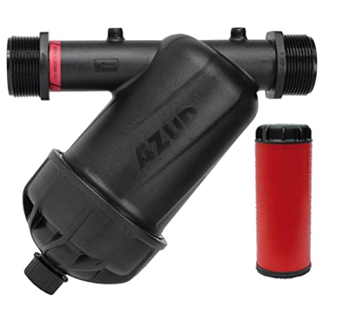 Plantawa Filtro Ad Anello Da 1" Per Tubazioni Da 32 Mm | Include Tappo Di Scarico. Capacità Di Filtrazione 120 Maglie. Filtro Modulare Azud 100. Irrig
