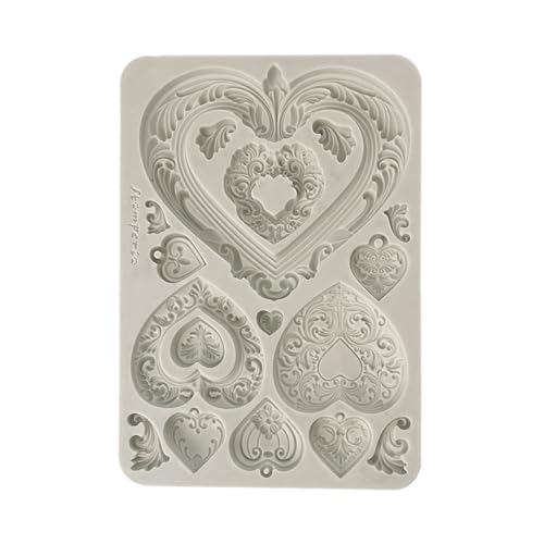 Stamperia - Silicon Mould A5 For Scrapbooking, Bullet Journals And More, Non-Stick, Suitable For Air-Dry Clay, Resin And More, Perfect For Crafts And