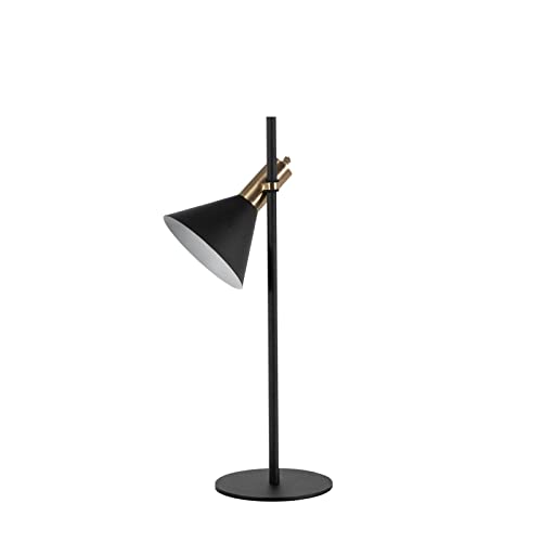 Hadar - Lampada Da Tavolo In Metallo Nero