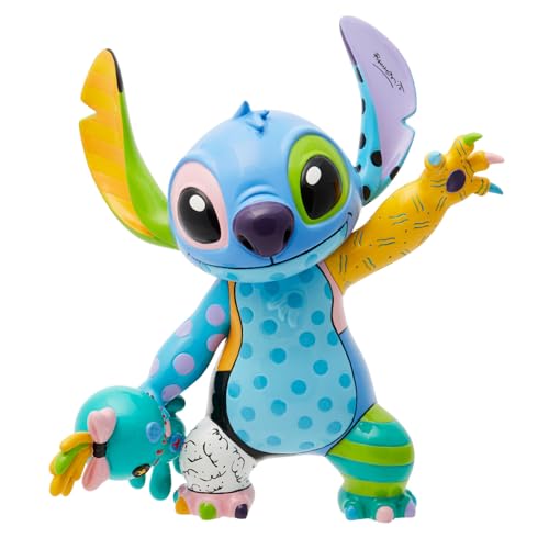 Enesco Romero Britto - Statuetta Di Stitch & Scrump, 20,3 Cm