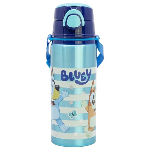 Bottiglia Riutilizzabile Pop Up In Alluminio Con Tracolla 730 Ml | Bluey