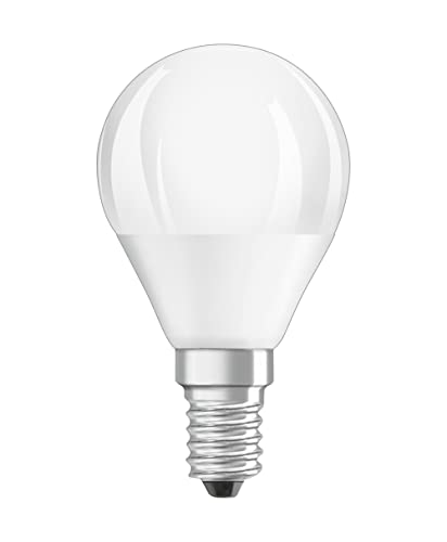 Osram Led Superstar Classic P Lampadina Led, Attacco: E14, Bianca Fredda, 4000 K, 5 W, Equivalenti A 40 W, Led Retrofit Classic B Dim, Opaco, Confezio