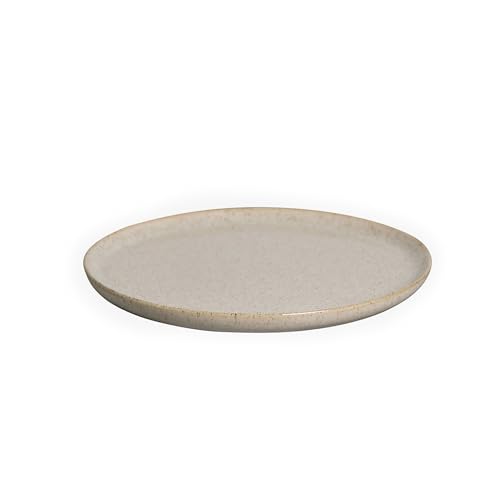 Byon Small Plate Asparagus 5275000103 - Piatto Da Colazione In Porcellana, 20 X 1,5 Cm, Colore: Naturale