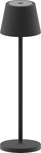 Majestic Gaia – Lampada Da Tavolo Led Con Base Di Ricarica A Contatto Inclusa, Luminosità Regolabile, 3 Tonalità Di Luce Selezionabili, Adatta Per Int