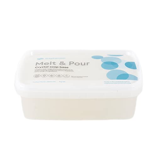 Base Di Sapone Da Sciogliere E Versare - Crystal Natural High Foam Sls E Sles Free - 1Kg