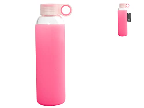 H&H Bottiglia Borosilicatoslc Rosa T/Pp 0,56