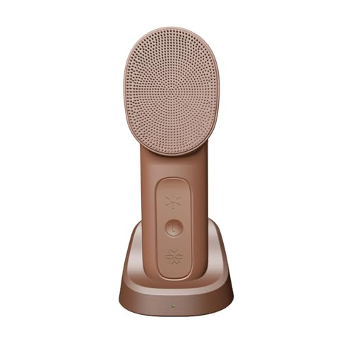 Massaggiatore Viso E Spazzola Pulizia Viso Elettrica 3 In 1 - Scrub Viso Donna Con Fototerapia Led E Tecnologia Caldo E Freddo - Prodotti Skincare Vis