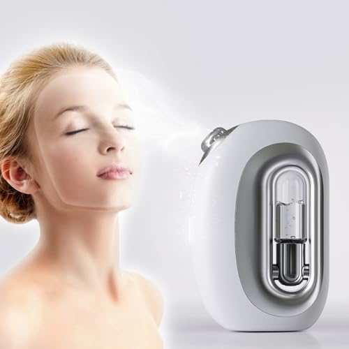 Nebulizzatore Portatile Ad Acqua Per Il Viso, Iniettore Di Ossigeno Nano Ad Alta Pressione Portatile Con Pulizia Profonda Nebbia Fine E Forte Per La C