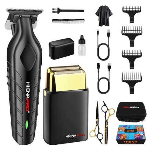Hiena Pro Professionale Hair Clipper Rasoio Elettrico Foil Shavers Kit Per Uomini Regola Barba Elettrico Uomo Trimmer Set Capelli A Regolabarba Uomo