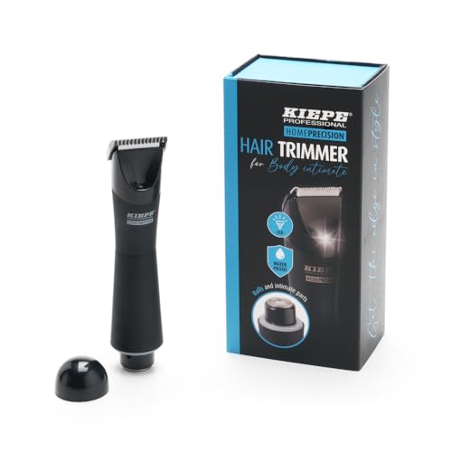 Kiepe Professional 6220 Hair & Beard Trimmer – Per Corpo İntim, Potente Motore Magnetico, Lunga Durata Della Batteria, Versatile