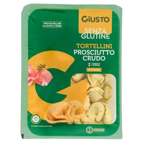 Giusto Senza Glutine - Tortellini Prosciutto Crudo, 250G
