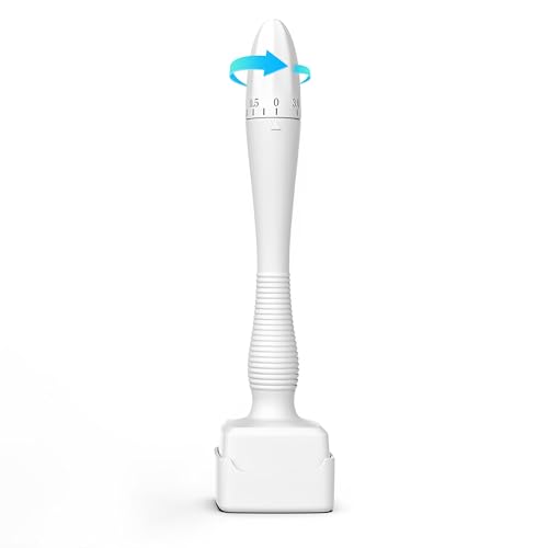 Qobobo Microneedling Dermapen, Derma Stamp Con 140 Singoli Aghi In Titanio Reale, Microneedling Dermapen Per Capelli, Crescita Della Barba, Viso, Corp