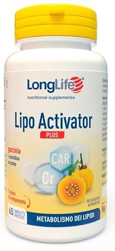 Longlife Lipo Activator Plus 60 Tavolette