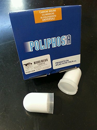 Ricarica Polvere Polifosfato Alta Qualita' Polifosfato Per Dosapol 12 Pezzi Made In Italy, Prodotto Universale Adatto A Tutti I Filtri, Addolcitori E 