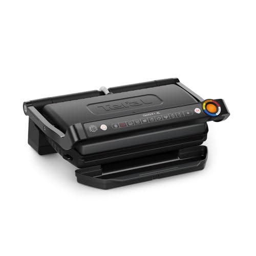 Tefal Optigrill+ Xl Gc727810 - Schwarz - Metall - Rechteckig - Tasten - 800 Cm? - 400 X 200 Mm (Gc7278)