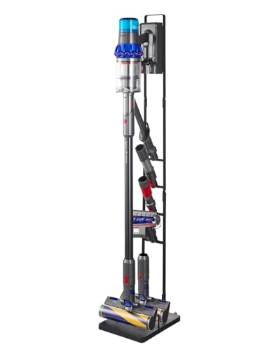 Vevor Supporto Per Aspirapolvere, Compatibile Con Dyson V6 V7 V8 V10 V11 V15, Supporto Per Aspirapolvere Stabile Con Ruote Per Aspirapolvere Verticali