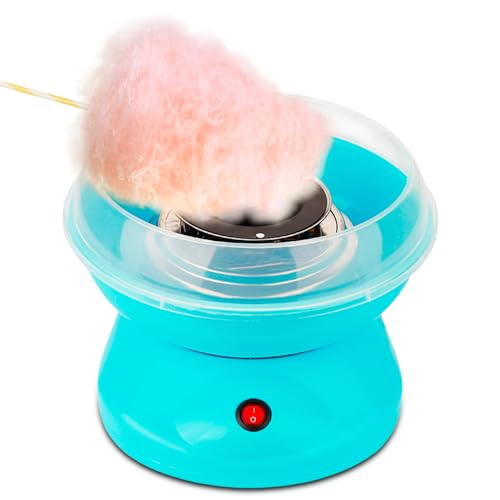 Macchina Per Zucchero Filato Retrò Cotton Candy Machine: Macchina Per Zucchero Filato Con Bastoncini E Misurino, Set Di Zucchero Filato Altezza 27 Cm