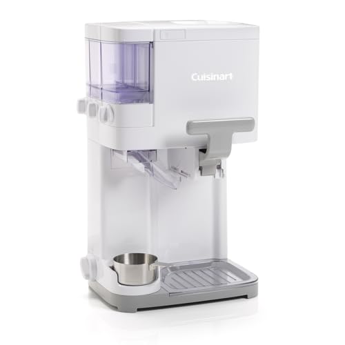 Cuisinart Ice Cream Maker | Gelato, Sorbetto, Senza Latticini, Frozen Yogurt Maker | Dispenser Per Topping | Facile Da Usare E Da Pulire | 1.42L Fa 6
