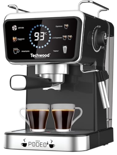 Techwood Macchina Per Caffè Espresso Tca-1386Exn