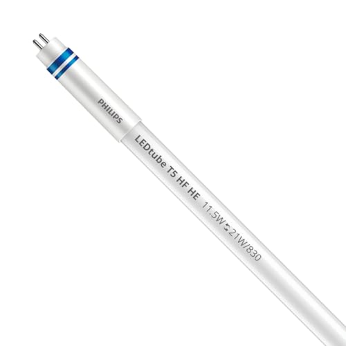 Philips Tubo Led T5 Master Instantfit Electronic (Hf) High Efficiency 11.5W 1600Lm - 830 Luce Calda | 85Cm - Dimmerabile - Sostitutiva 21W