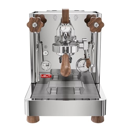 Lelit Bianca Pl162T, Macchina Da Caffè Prosumer Con Gruppo L58E E Paddle, Dual Boiler E Lcc Per Gestire Tutti I Parametri