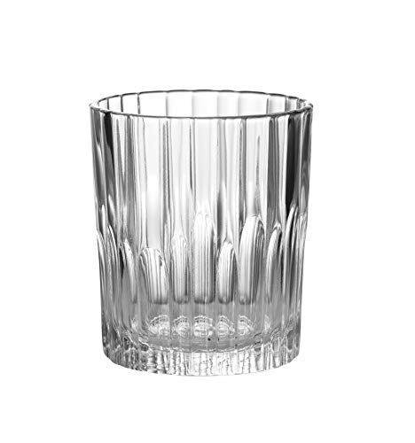 Duralex 1056Ab06A0111 Manhattan - Set Di 6 Bicchieri Da Whisky In Vetro, 220 Ml, Colore: Trasparente