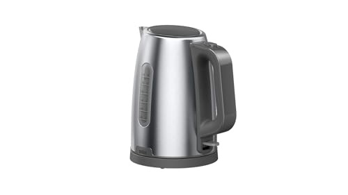 Braun Purshine Wk1500Gy, Bollitore Elettrico, Base Girevole A 360°, Indicatore Del Livello Dell'Acqua, Avvolgicavo, Funzione Spegnimento Automatico, C