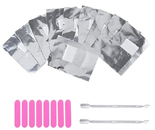 300 Pezzi Foil Nail Wraps Remover,Rimuovere Smalto Gel Per Unghie,Per Rimuovere Lo Smalto In Gel.
